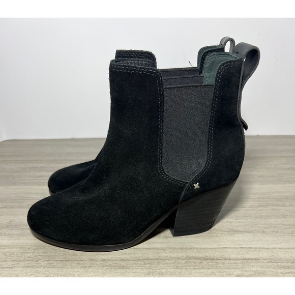 Rag & Bone Devon Boots Black Suede - Picture 3 of 8